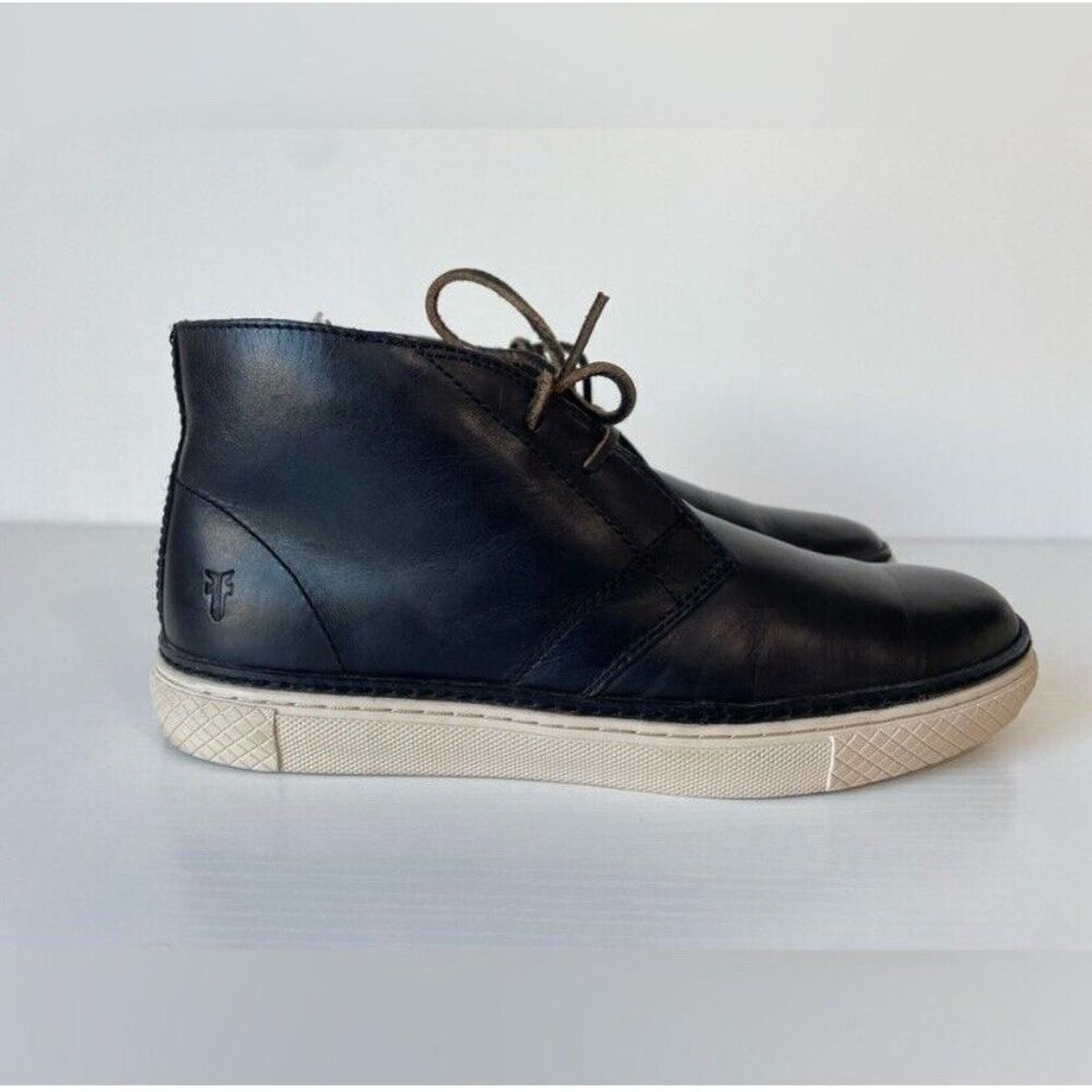 Frye Chukka Essex Leather Shearling Boots Sz 8